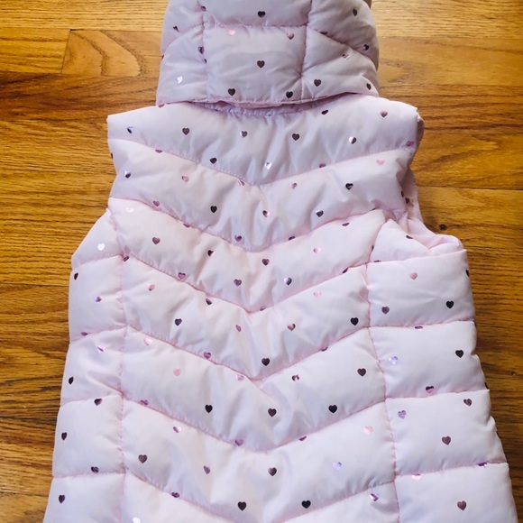 NWT girls puffer vest and long sleeve Elsa tee - Picture 6 of 6